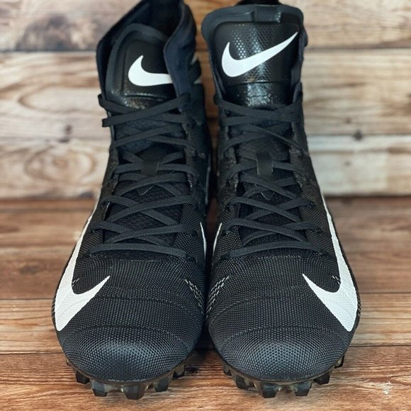 NEW Nike Vapor Untouchable 3 Elite Black Cleats (AO3006-010) Men\'s Size 13.5 main image 6
